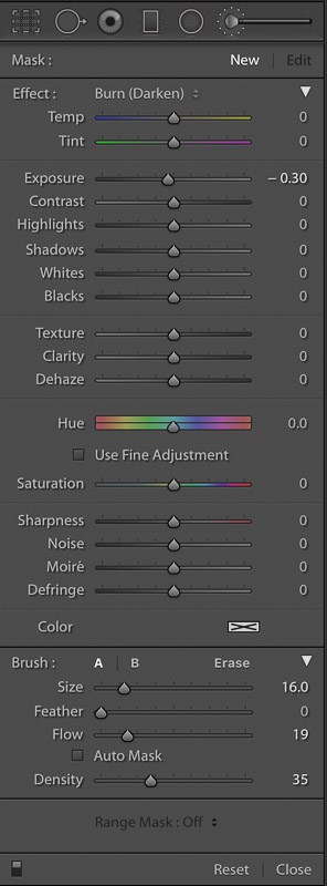 June 2020 Lightroom Classic update introduces local adjustment hue slider