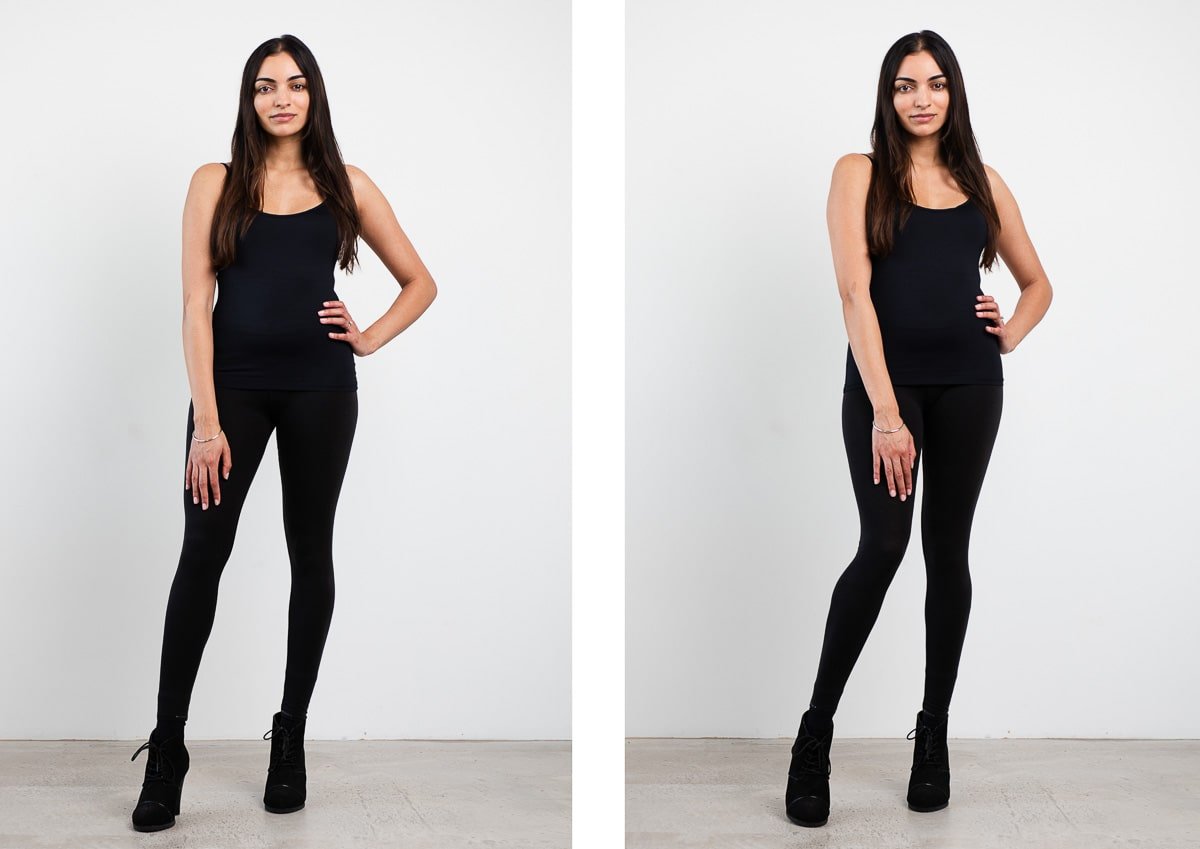 Basic poses for s curve