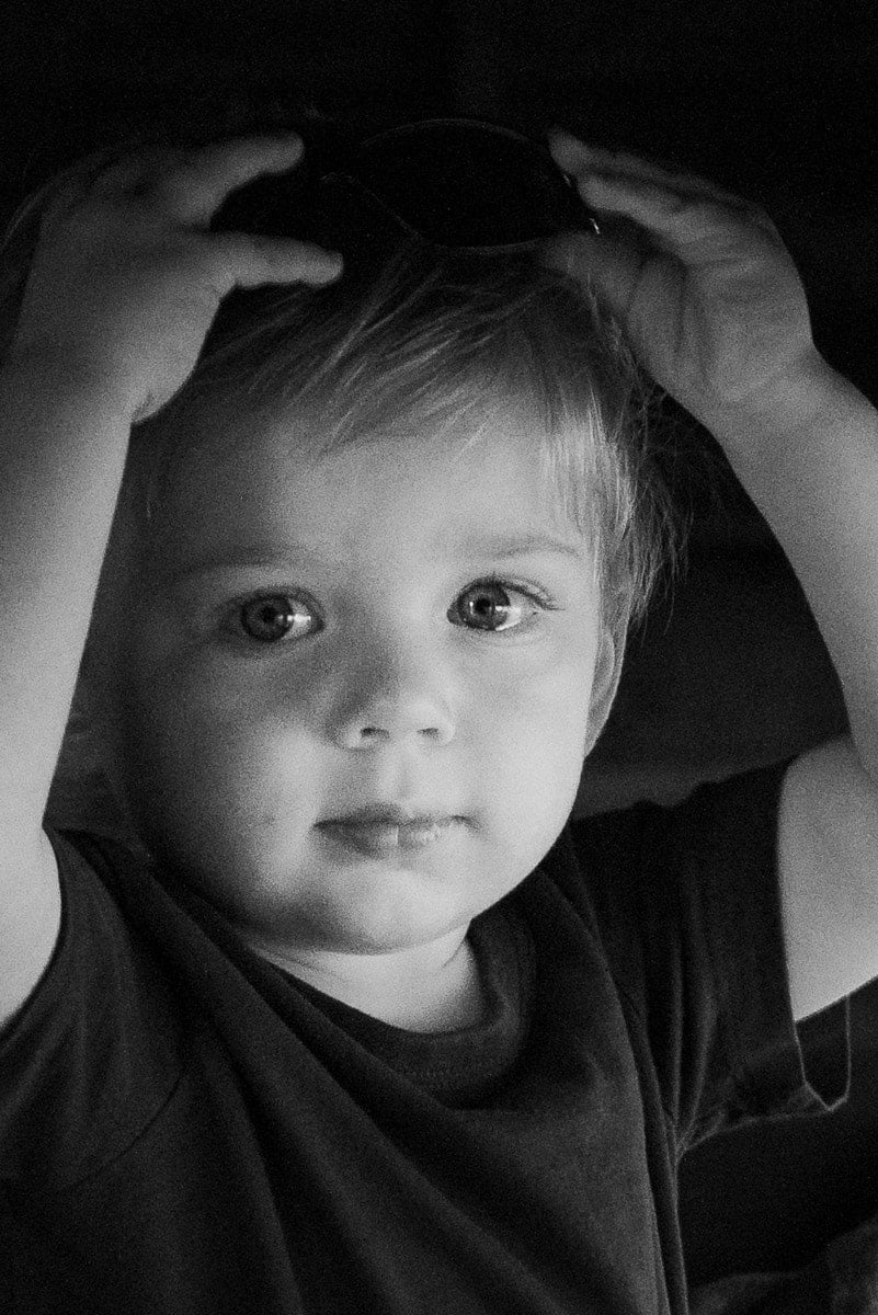 Underexposed image with noise