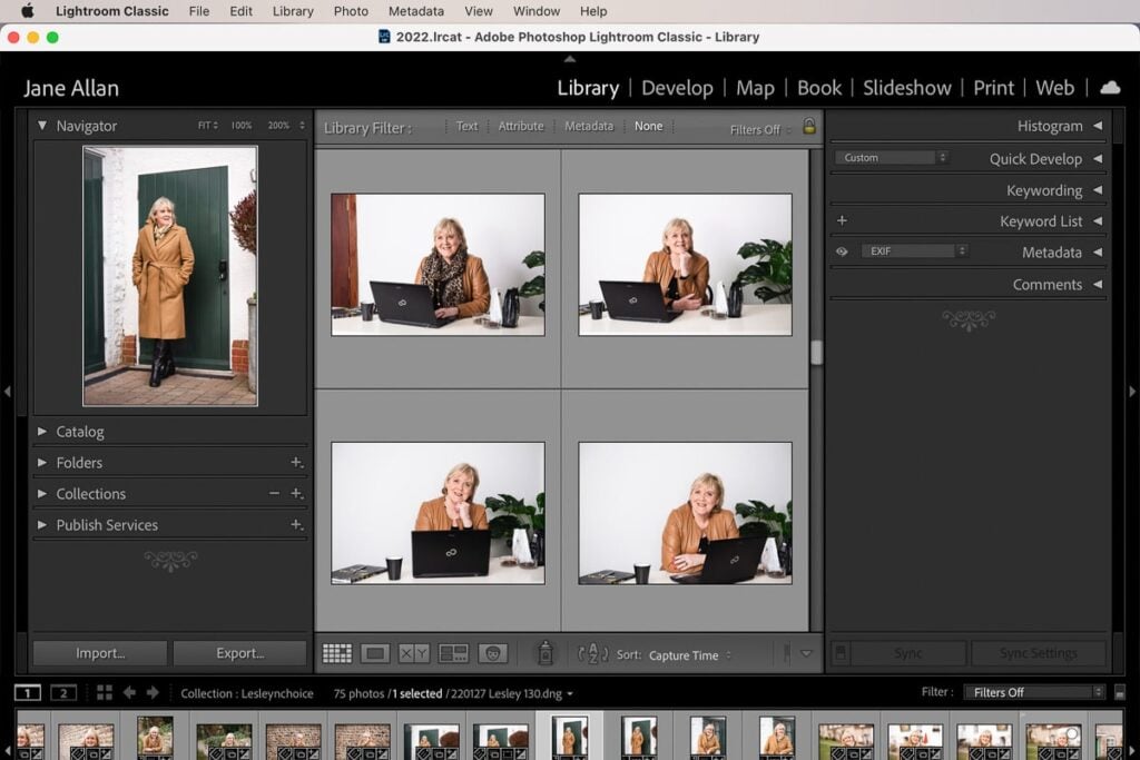 How to create and use the Lightroom catalog in Lightroom Classic