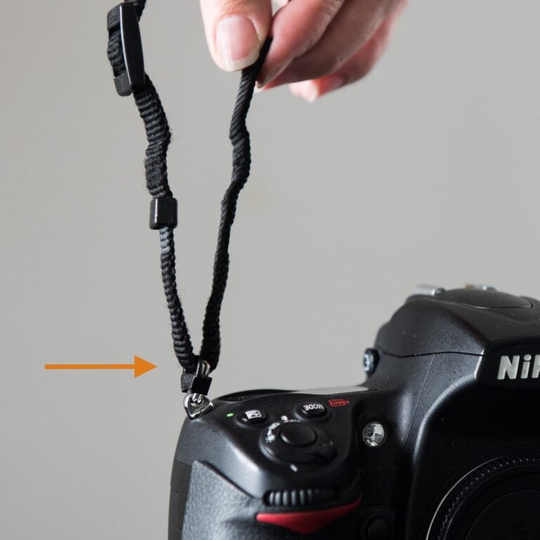 How to attach a camera strap to your camera safely